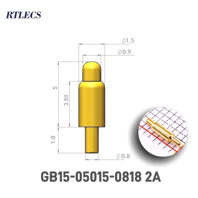 Pogo Pin разъемы RTLECS GB15-XX 5/20/50 шт.
