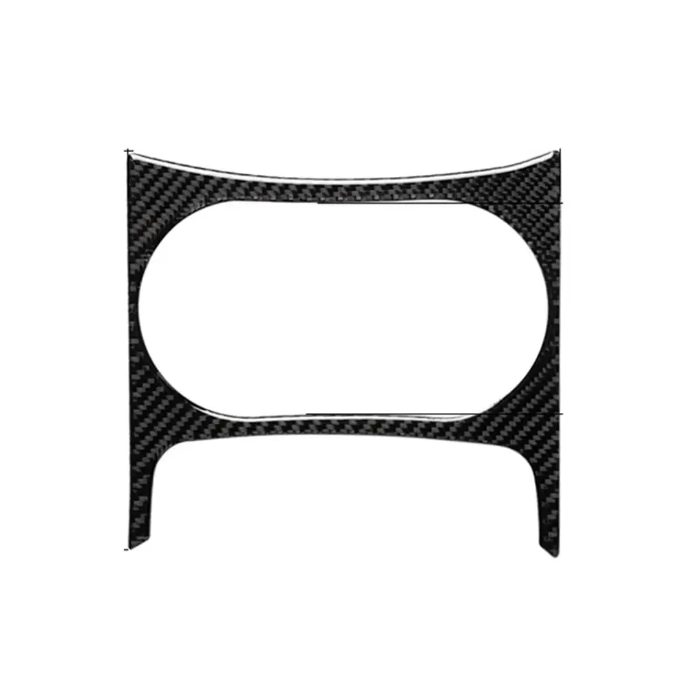 

Water Cup Panel Trim Carbon Fiber Pattern Car Central Control Decorative Sticker Interior Accessories Compatible For Q5 8R SQ5