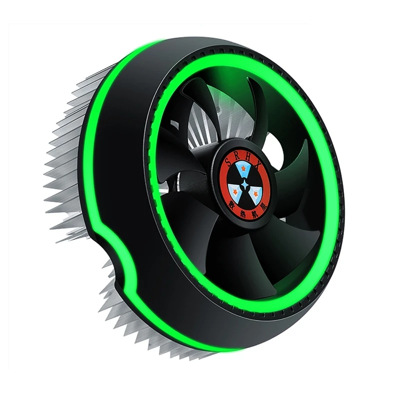 

CPU Cooler, Copper Air Cooling Heatsink with RGB Lighting LED Fan Compatible with & Advanced Micro Devices Drop Shipping