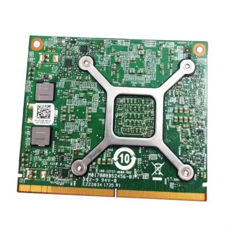 Фото Оригинальная видеокарта M2200 4 ГБ GDDR5 MXM 3.0 для ноутбуков Dell M7510 M7520 HP ZBook15 G3 G4, плата VGA N17P-Q3-A1 M2200M №3