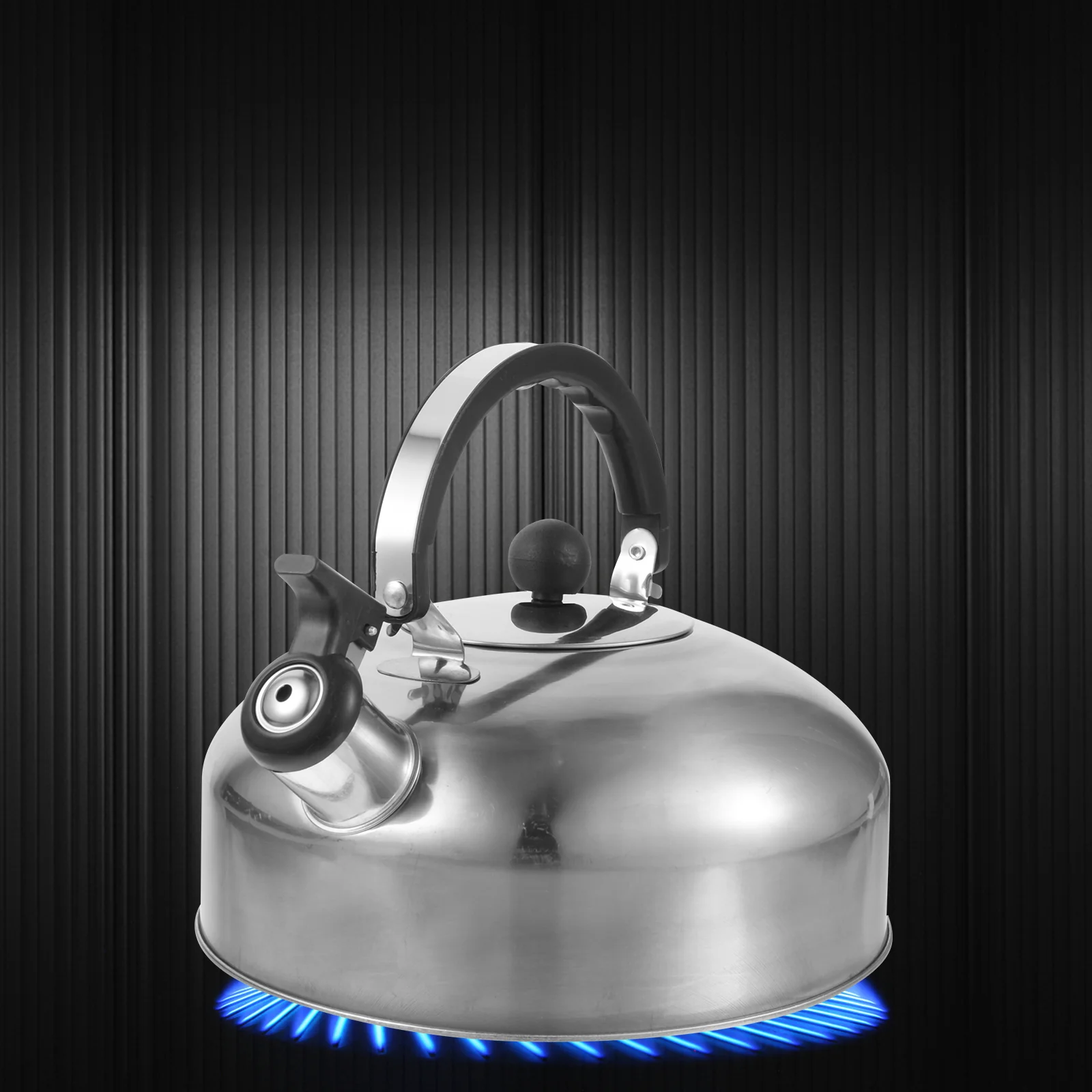 

Sound Pot Whistling Teakettle Home Boil Water Induction Cooker Universal Boiling Stainless Steel