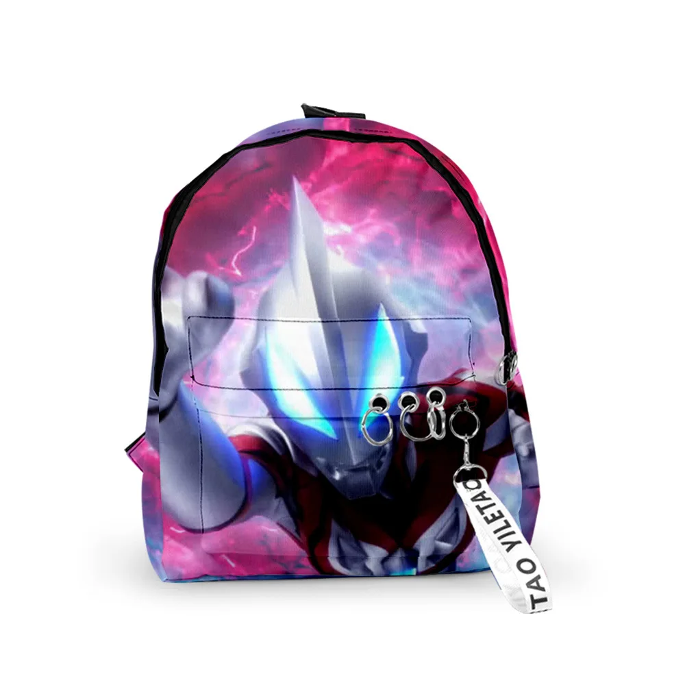

3D New Product Printing Peripheral Anime Altman Backpack Men's and Women's Schoolbag Outdoor Sports Travel Zipper Backpack