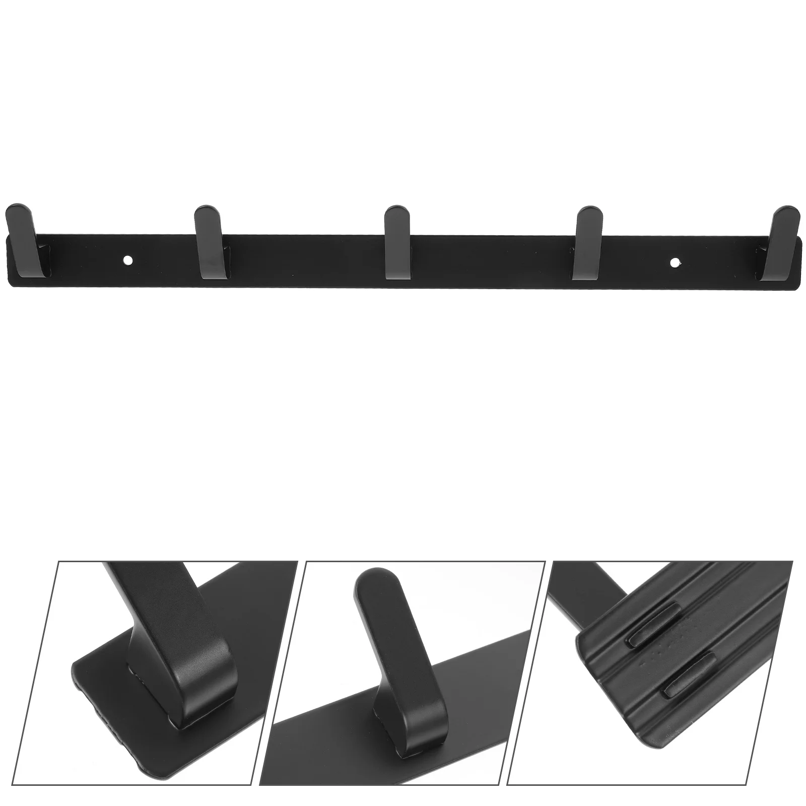

Ganchos Para Colgar Coat Rack Hooks Wall Wall-mounted Bathroom Modern Clothes Aluminum Towels
