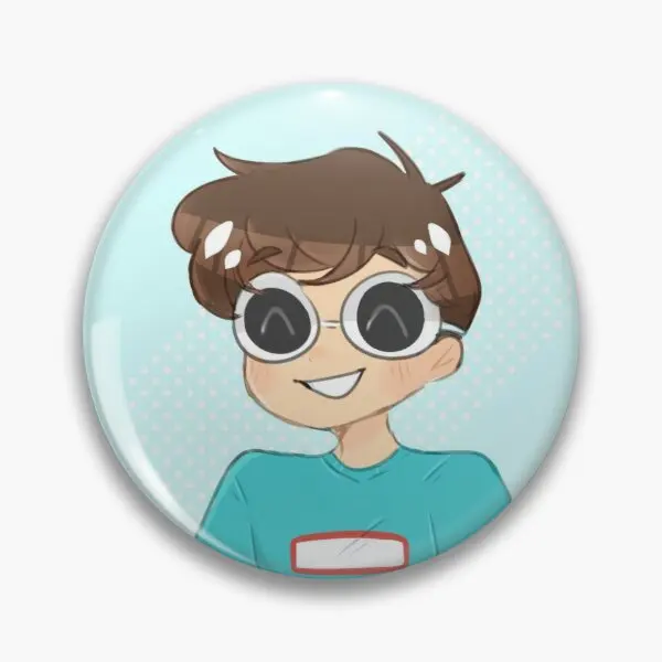 

Мягкая булавка George Georgenotfound для пуговиц, забавная мультяшная креативная брошь для влюбленных, женская бижутерия, модная Металлическая Булавка для лацкана