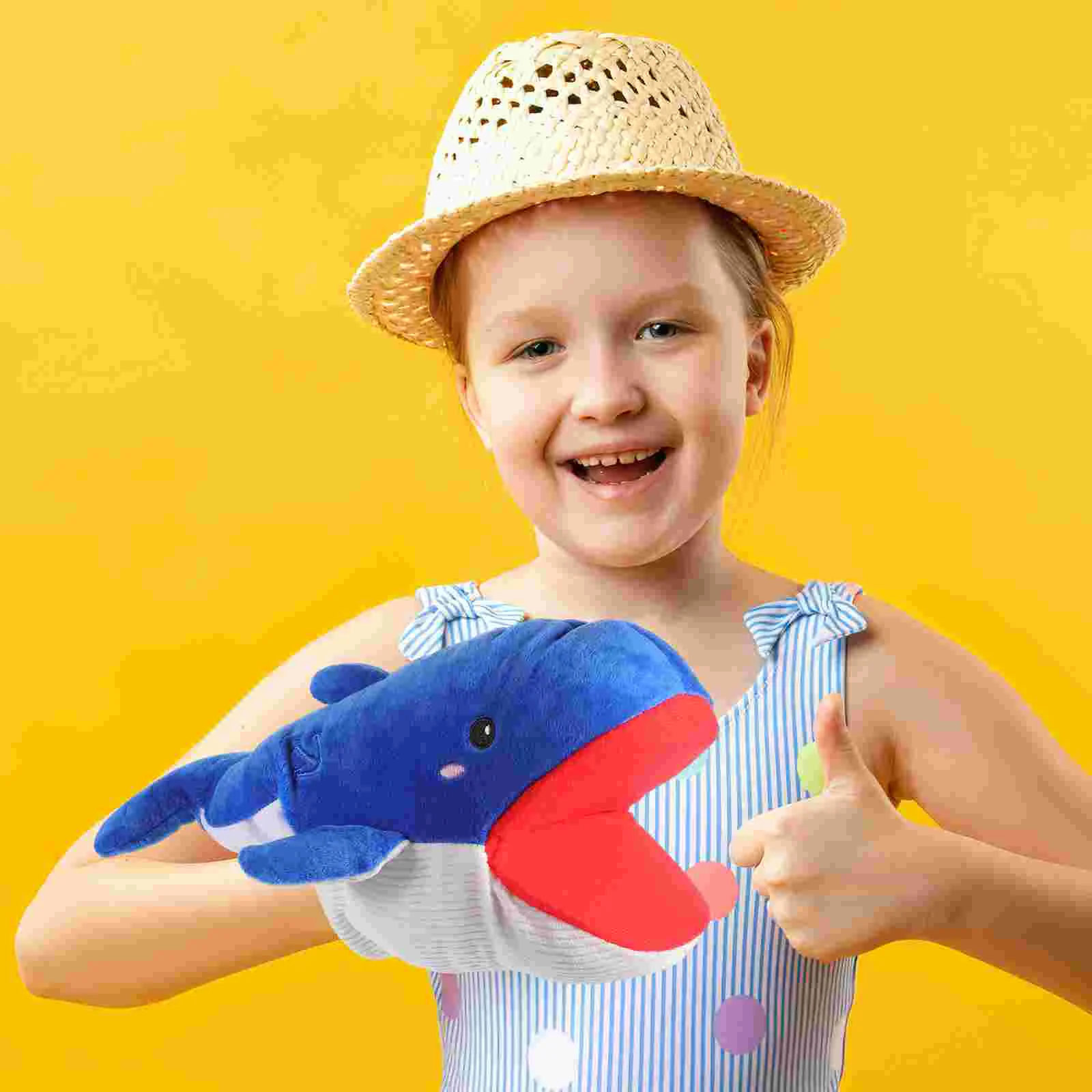 Кукла-марионетка Аллигатор животное для рассказа рассказов детские игрушки