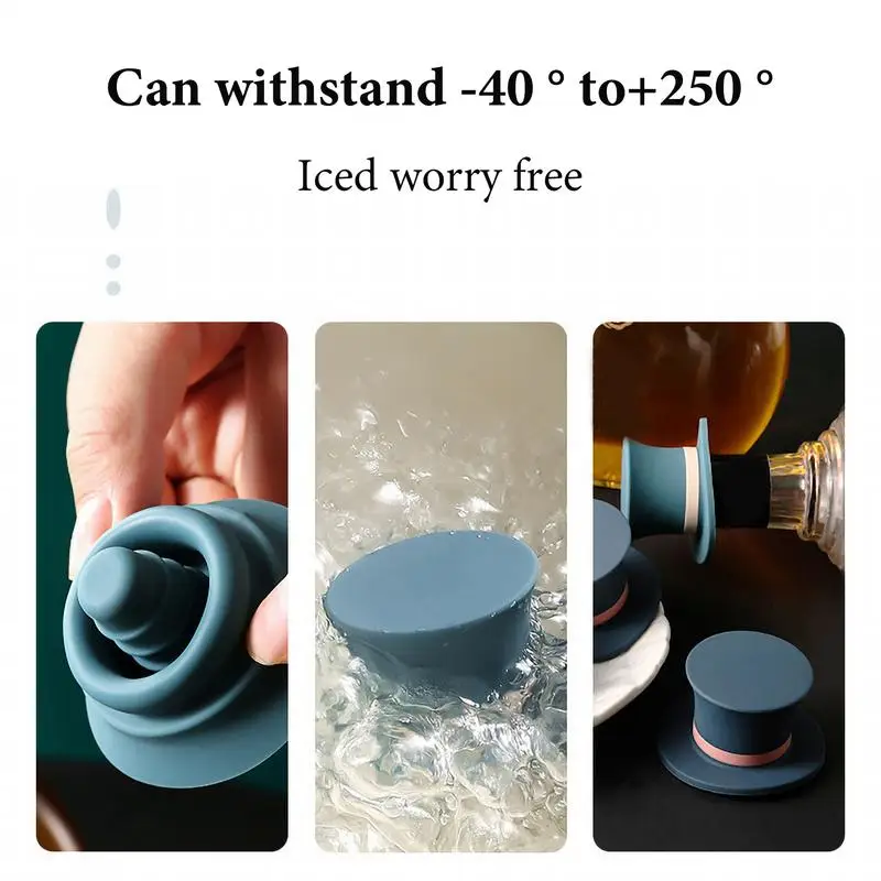 Многоразовая пробка для вина волшебная крышка бутылки силиконовый герметичный