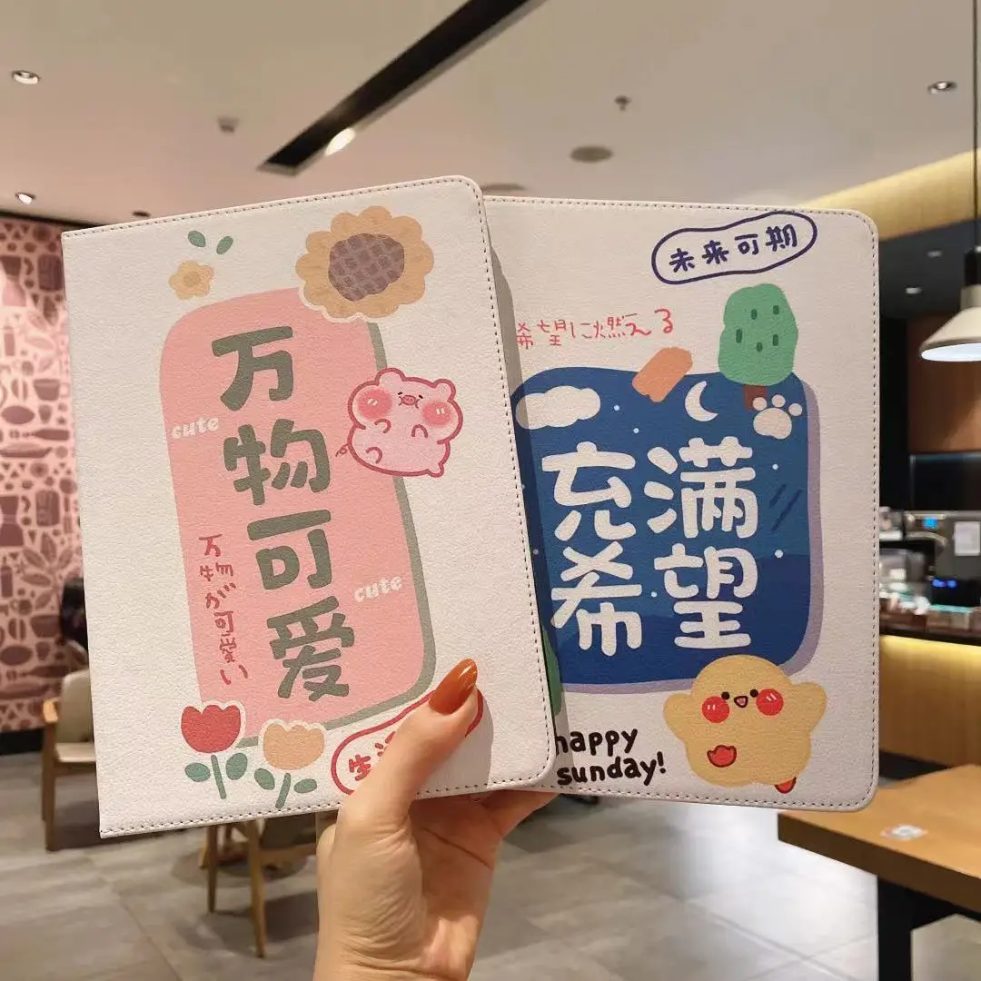 

For iPad Air 2 Case Shockproof Cute Smart Cover Funda for iPad 9.7 Inch Air 1 2 3 Pro 10.5 10.2 7th 8th Gen Cartoon Capa Shell