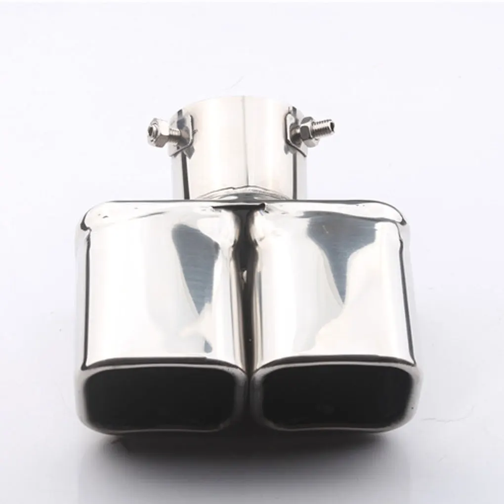 

Замена наконечника сопла, автомобильные принадлежности, без заусенцев, легкая установка вкладышей, автомобильные аксессуары, глушитель выхлопной трубы