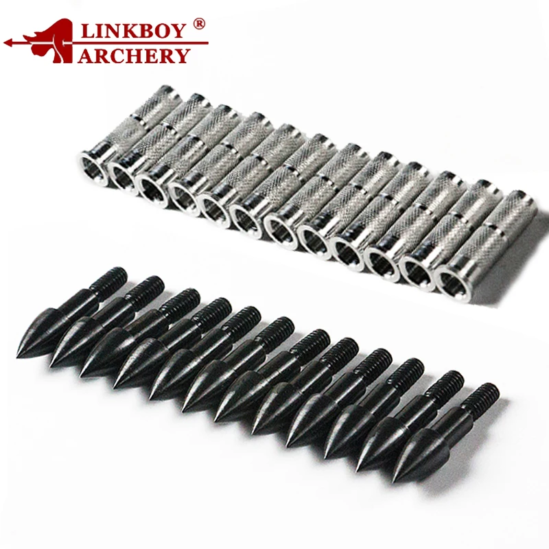 Linkboy карбоновые стрелы для стрельбы из лука вал Spine300 340 400 500 600 700 800 лопатки