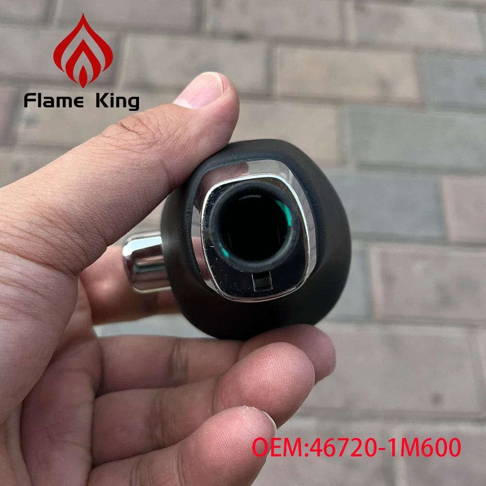 Ручка переключения передач Flame King для Kia K3, K5, Optima, Rio, Ceed, Soul, кожаная, для автоматической коробки передач (art.: 3920d9faed3df) - 3920d9faed3df