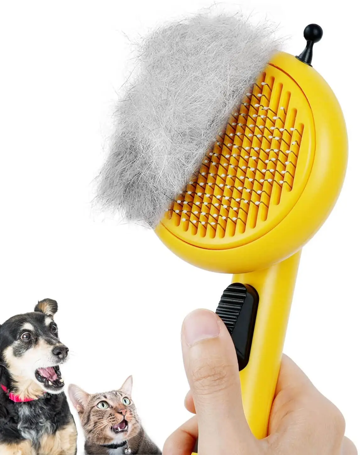 

Pet Comb Hair Removal Comb for Cats and Dogs, Cat Brush for Shedding and Grooming Dog Brushes and Combs Pet Massage Bath Brush