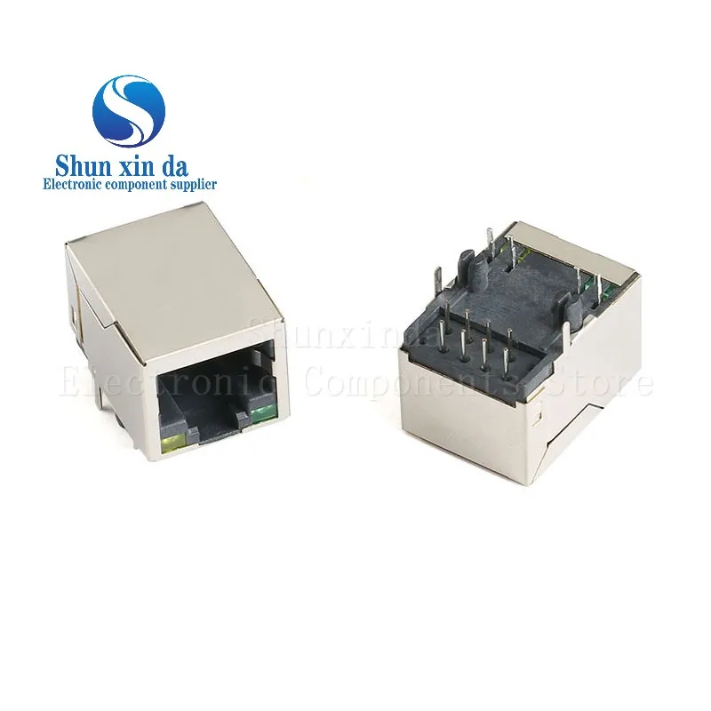 10 шт. розетка RJ45 8 контактов интерфейс кабеля экранированная Хрустальная головка