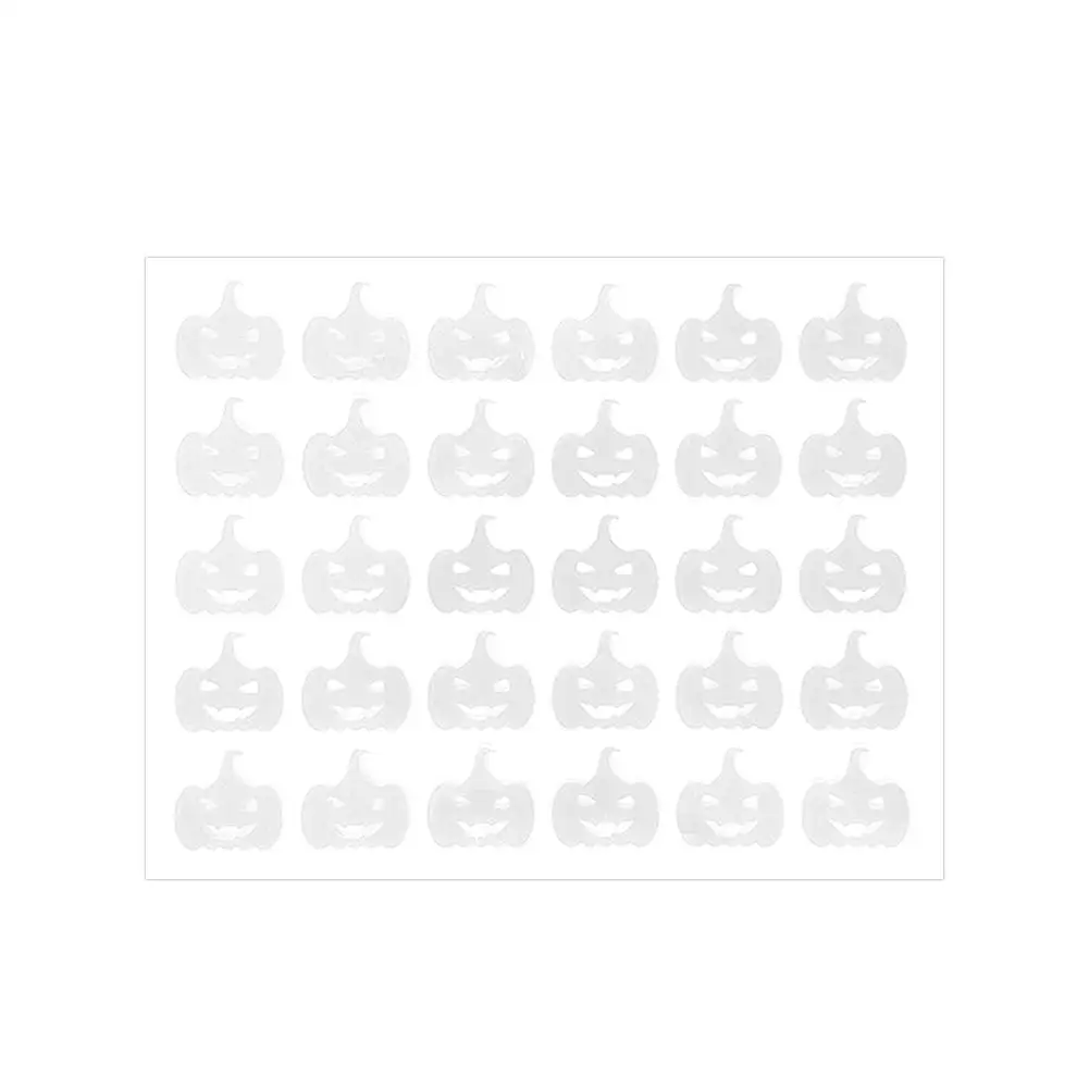 Хэллоуин Тыква головы цветные Патчи от акне невидимое впитывание удаление Уход