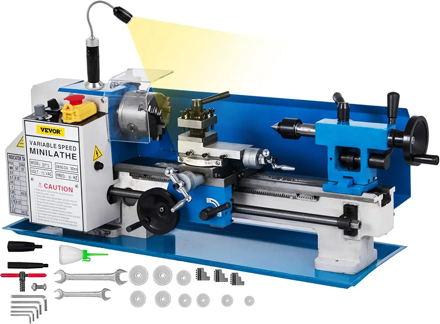 Автоматический горизонтальный прецизионный настольный мини-токарный станок по