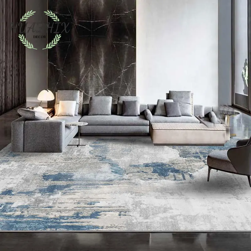 

Ковер для гостиной Nordic ковры с абстрактными рисунками, нескользящий большой ковер для спальни, домашний декор, напольные коврики, современный домашний дверной коврик