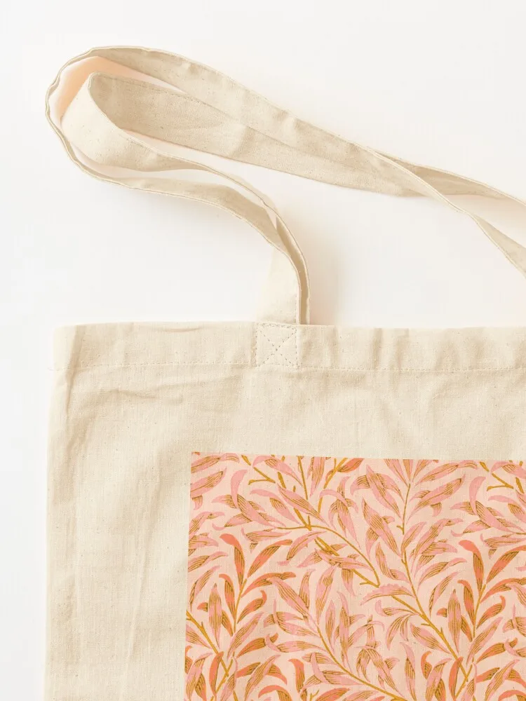 Сумка William Morris Willow Bough Pattern Orange on Peach Tote Bag pour femme сумки большого размера