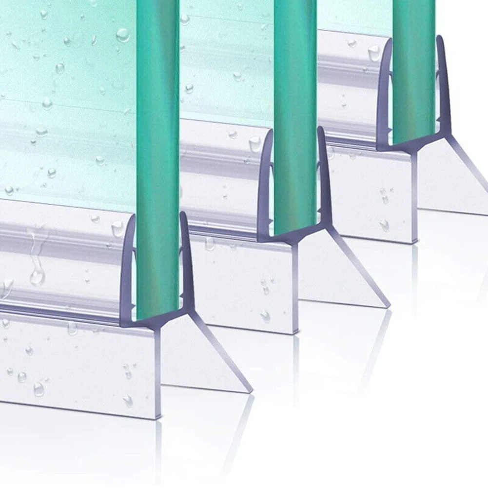 

Efficient Water Retention with Bath Shower Strip Seal 2pcs of 50cm Strips for Screens Doors Suited for Sealing 4 6mm Glass Gaps
