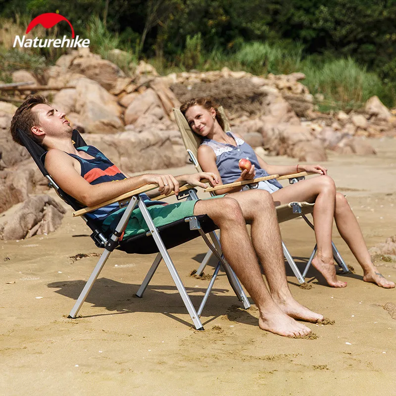 Naturehike складной пляжный стул, походное кресло, сиденье для рыбалки, туристическое кресло из алюминиевого сплава для отдыха, регулируемая спинка, портативное (art.: 3920cbfc0bd52) - 3920cbfc0bd52