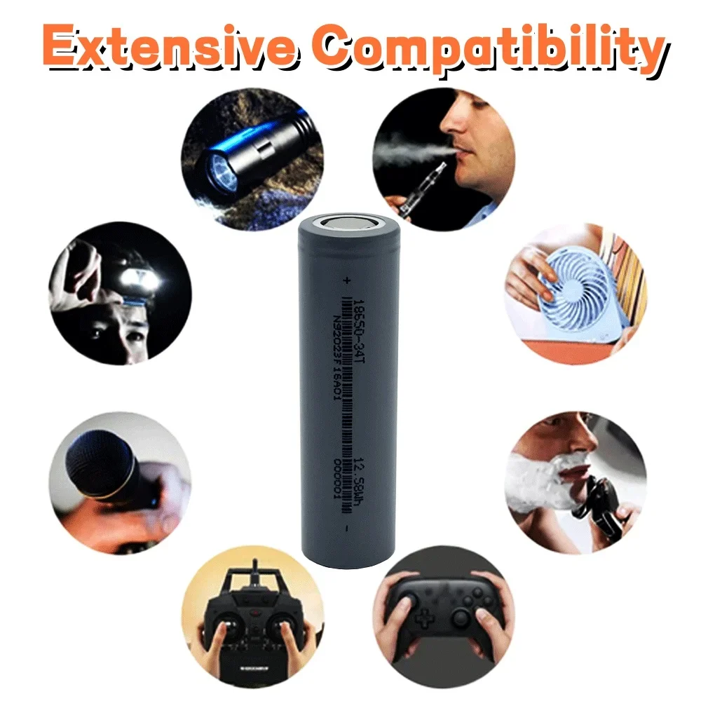 18650 Перезаряжаемая батарея 3 7 В 3500 мАч Литий-ионная для электроинструмента