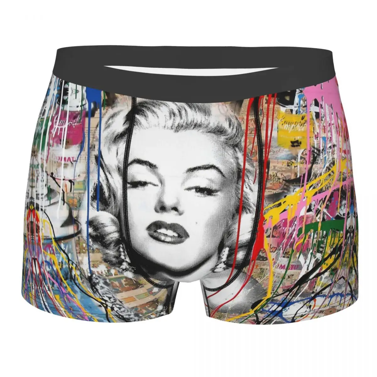 

Marilyn Monroe Sexy Goddess Sexy Female Underpants Cotton Panties Men's Underwear Ventilate Shorts Boxer Briefs