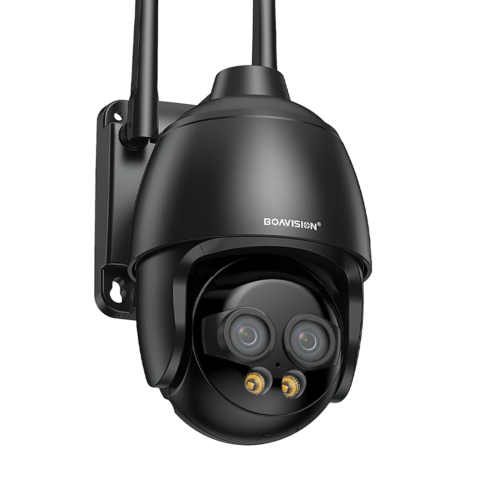 

BOAVISION WiFi/4G/PoE IP-камера с двойным объективом