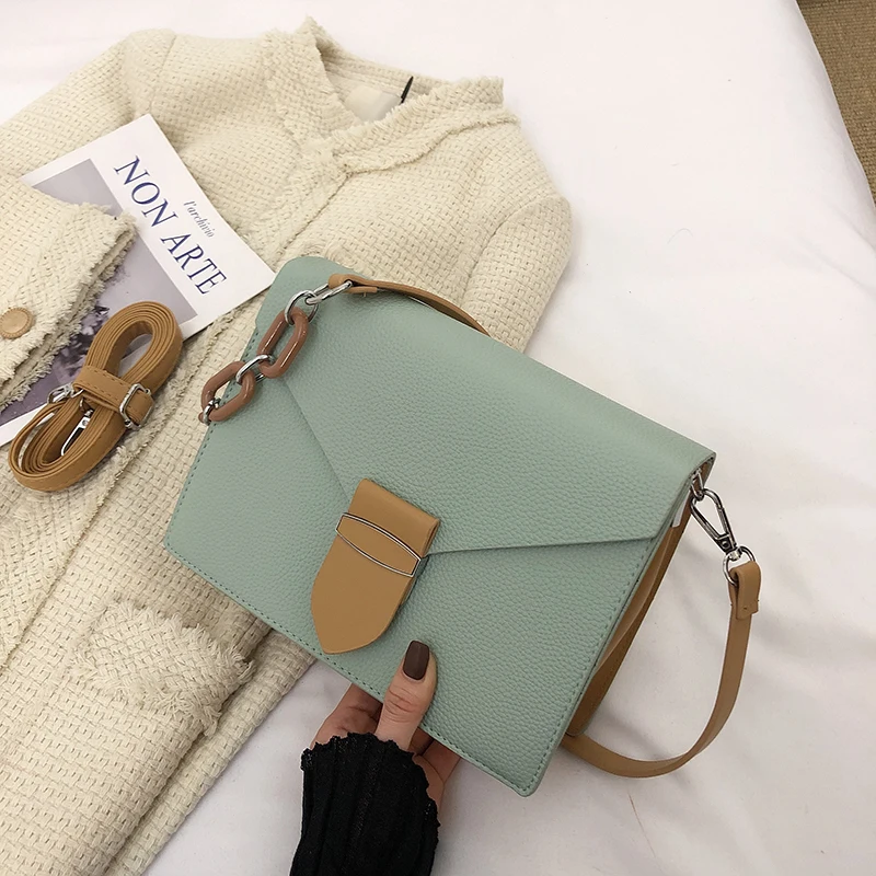 

HOCODO Fashion Crossbody Bags For Women Pu Leather Women'S Shoulder Bag Simple Women'S Bag Summer Messenger Bag
