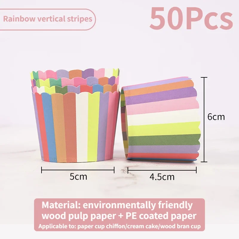 

Zackoo Бумажные формочки для кексов 50 шт.