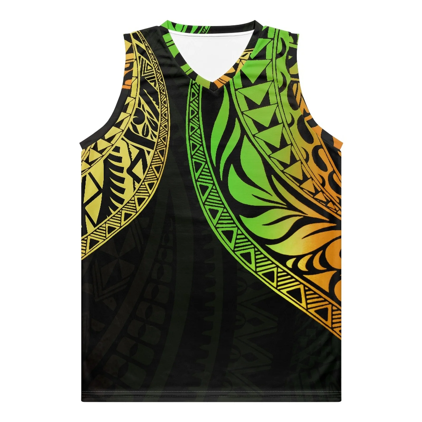 

Polynesian Tribal Pohnpei Totem Tattoo Prints High School Retro Basketball Jersey Men Stitched Jerseys Sport Shirt Fashion HOT