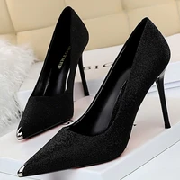 new shoes woman pumps sequin cloth wedding shoes stiletto heels women shoes sexy party shoes kitten heels 7 cm 9 cm heeled