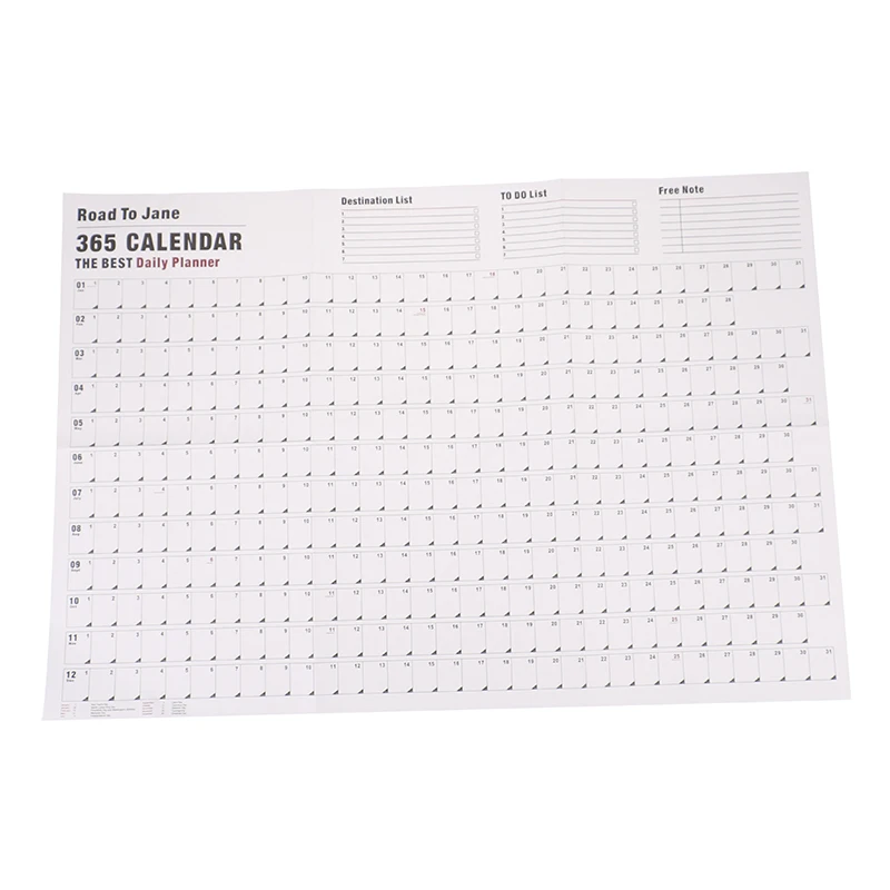 

2022 Annual Plan Calendar Daily Schedule Wall Planner Study Planning Learning
