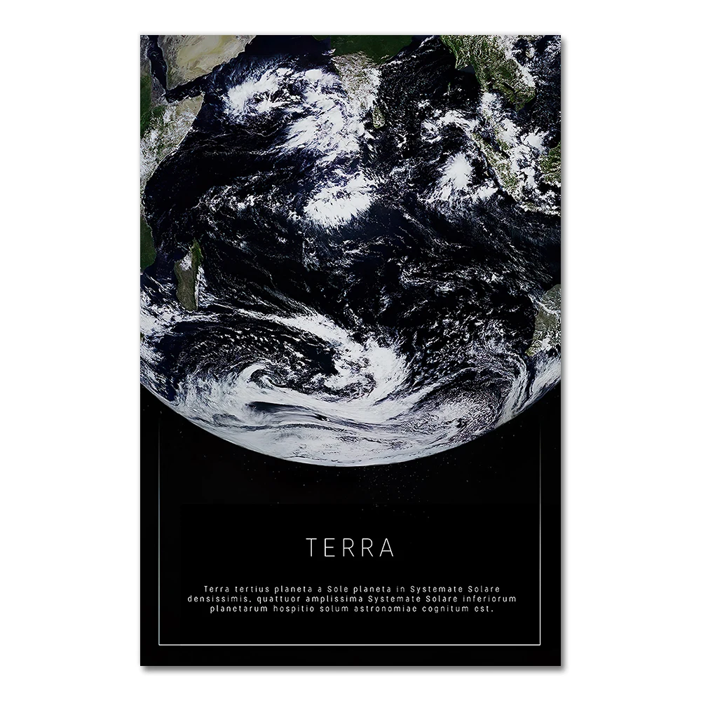 

Картина на холсте АлиПэинт классическая Луна Земля вид из космоса