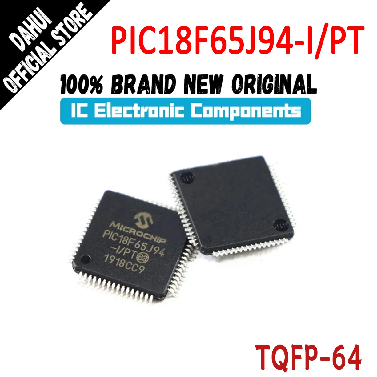 PIC18F65J94-I/PT PIC18F65J94-I PIC18F65J94 PIC18F65J PIC18F65 PIC18F PIC18 PIC18 PIC18 PIC IC MCU Chip TQFP-64