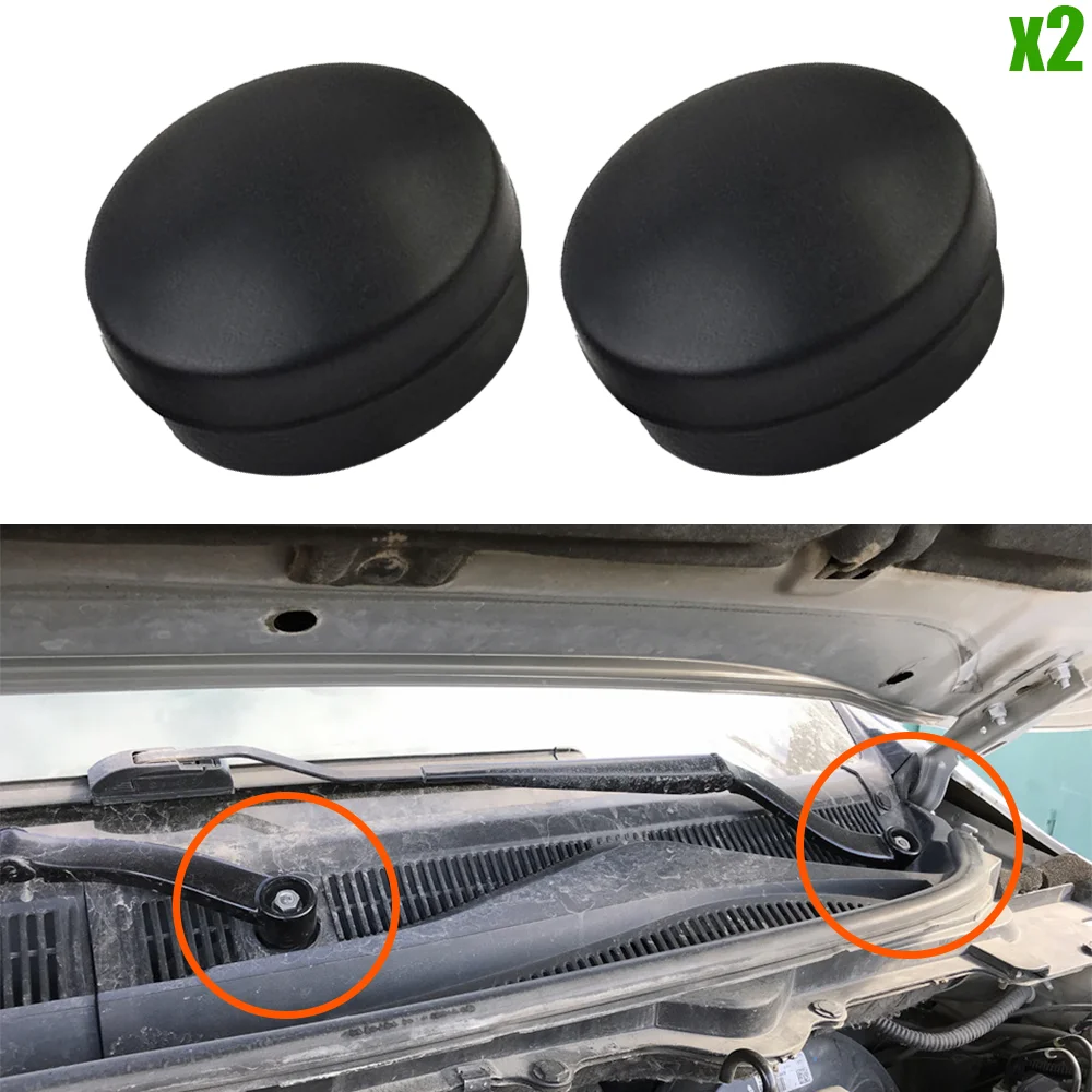 

2 шт., болт рычага стеклоочистителя переднего стекла, крышка для Hyundai Elantra 2006 2007 2008 2009 2010, новые аксессуары 983804 H050