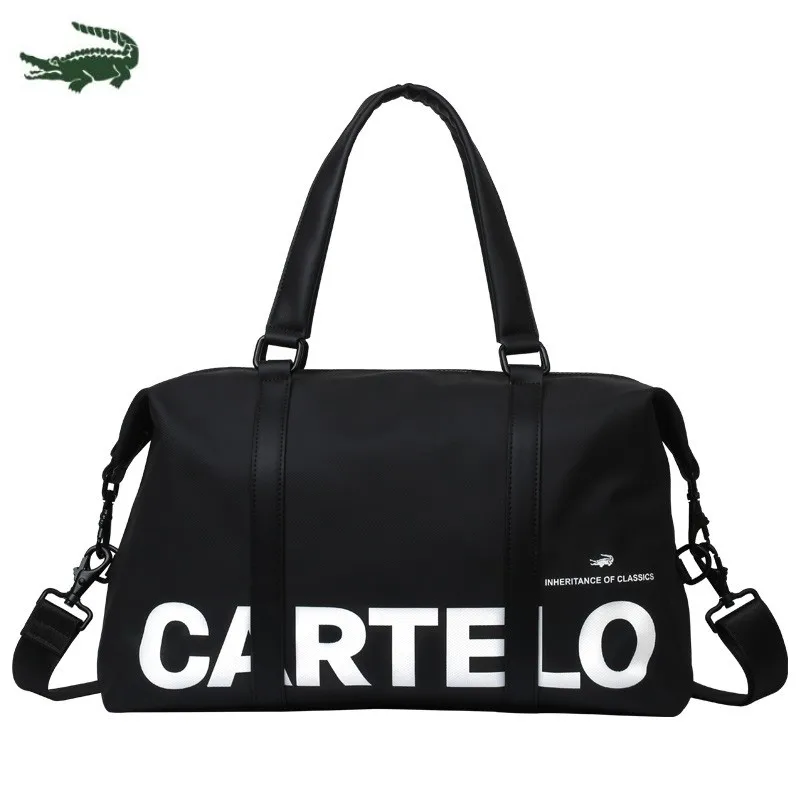CARTELO Unisex Large Capacity Duffle Bag Travel Clothes Storage Bags Zipper Oxford Weekend Bag Thin Portable Moving Luggage Bag