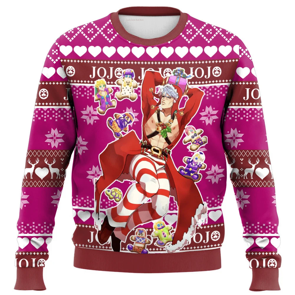 ZabawnyprezentświątecznyBrzydkisweter2025Nowyodnysweter uliczny znadrukiem3Ddl мужжчиныGorącosprzedającasięoversizowakoszulazo