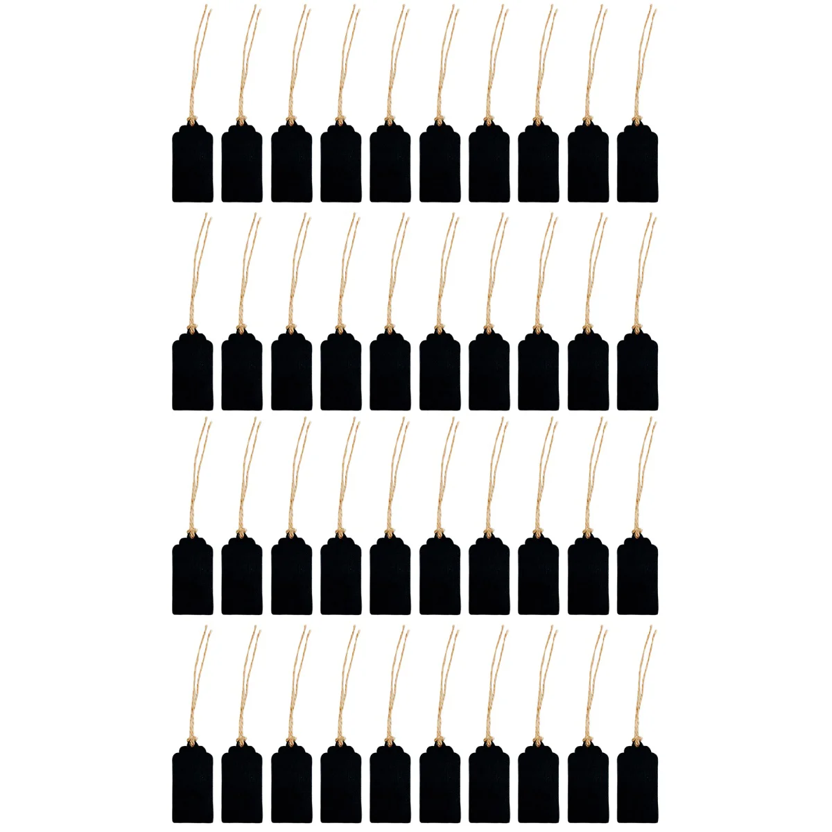 

40 Double-sided Hanging Hanging DIY Blackbord Pendant
