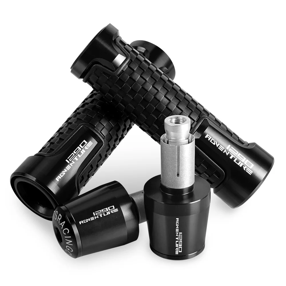 

FOR 1290ADVENTURE 1290 ADVENTURE 1290 adv 2013-2021 2020 2019 CNC Motorcycle 7/8" 22MM Handlebar Hand Grips Handle Bar End Cap