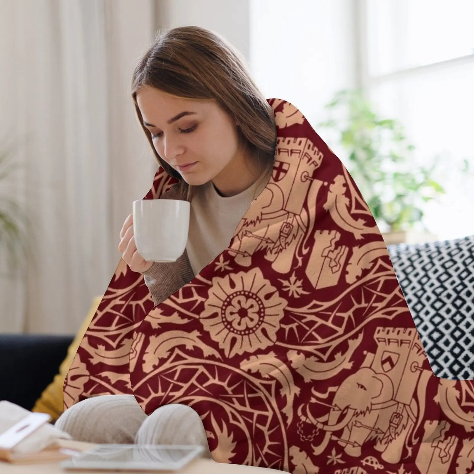 Одеяло с боевыми мамотами