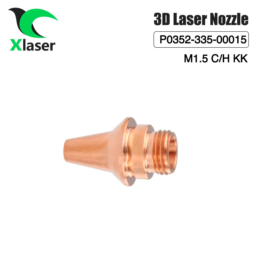 XLaser 10 шт./лот высококачественная насадка для лазерной резки 3D M1.5 C/H KK 1 5 мм P0352-335-00015