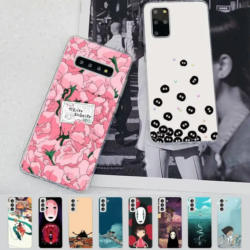 

Cartoon Studio Ghibli Spirited Away Totoro Phone Case for Samsung S21 A10 for Redmi Note 7 9 for Huawei P30Pro Honor 8X 10i