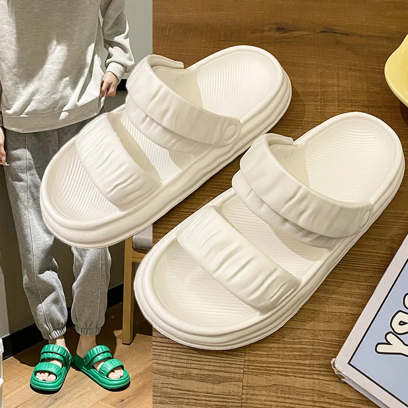 Slippers flip-flops anti-slip wear-resistant household slippers Personalized deodorization slippers women shoes for women