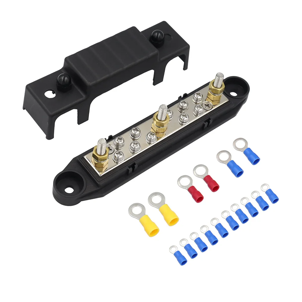 

Fuse Box Para Bateria De Auto Block Car Distribution Bus Bar Marine Abs Strips