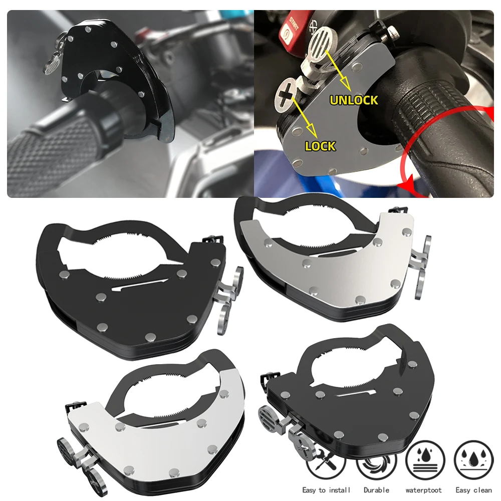 Мотоциклетный круиз-контроль блокировка дроссельной заслонки комплект руля для