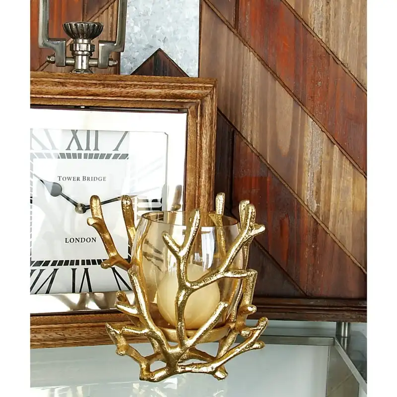 

Алюминиевая лампа урагана с коралловым дизайном