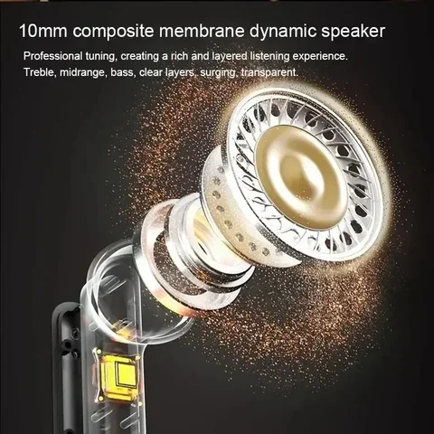 Беспроводные наушники 895B Bluetooth наушники 5.3 наушники светодиодный дисплей мощности TWS спортивные наушники с микрофоном для смартфонов