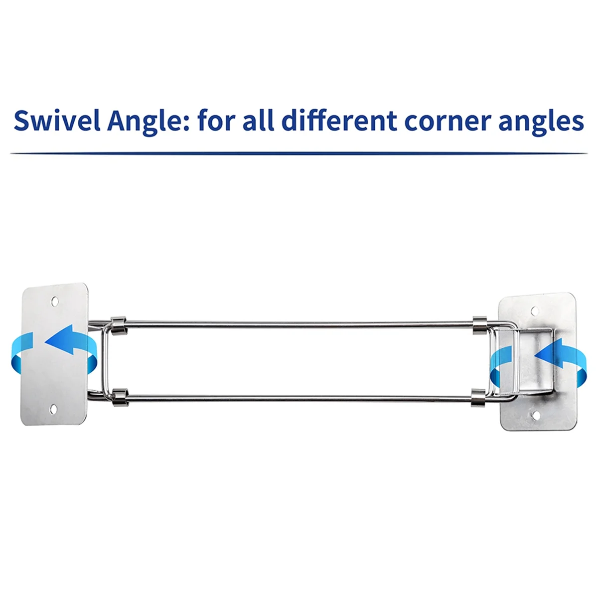 1 шт. угловой стеллаж для хранения домов на колесах регулируемый стержень из