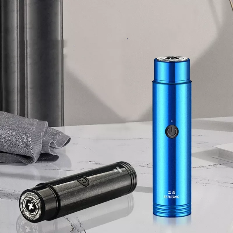 

Electric shaver wholesale mini portable rechargeable shaver Feihong Hotel shaving razor