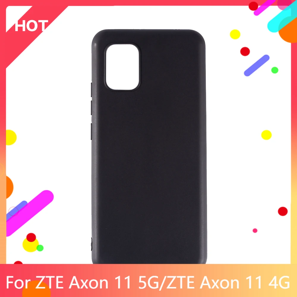 Axon 11 5G чехол Matte Мягкая силиконовая задняя накладка из ТПУ Обложка для ZTE 4G
