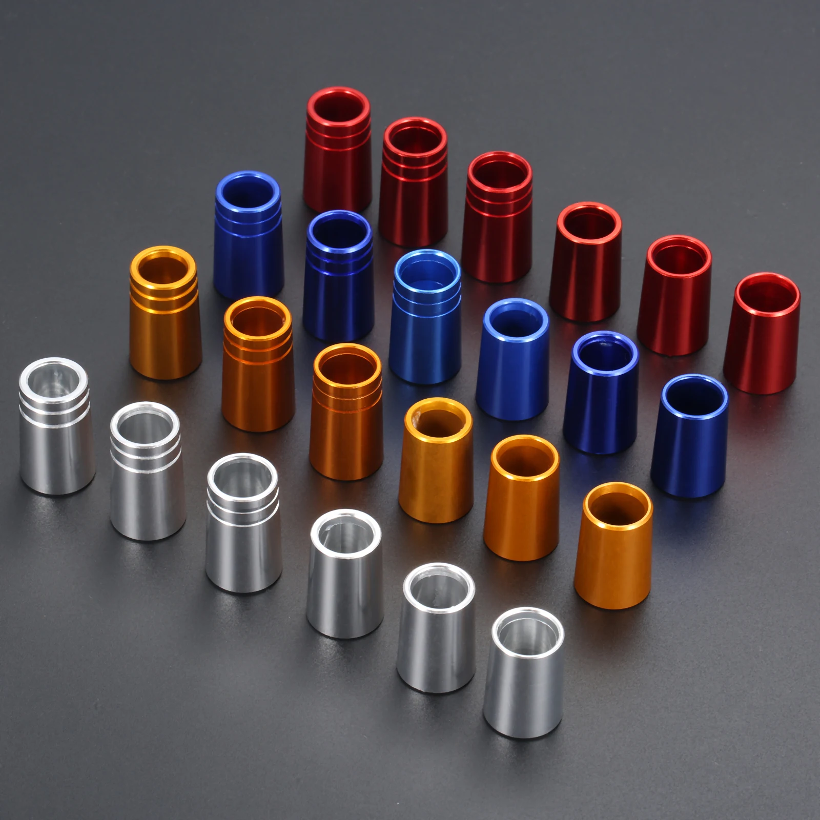Club Ferrules For 0.335,0.350 Or 0.370 Tip Irons Shaft Aluminum Sleeve Ferrules Driver Shaft Ball Connection Ring