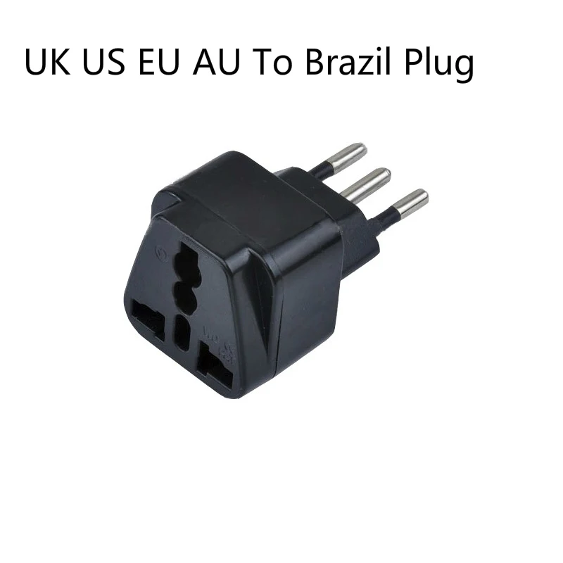 

UK US EU AU To Brazil Plug Adapter Travel Adapter Electric Plugs Sockets Converter 3 Pin Brazil AC Wall Charger Power Plug